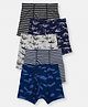 Carter's Knit Trunks with Stripes & Dino Print Pack of 5 - Multicolor