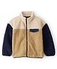 Carter's Knit Full Sleeves Solid Colour Block Winter Jacket - Multicolour