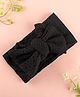 KIDLINGSS Bow Applique Detailed & Schiffli Designed Headband - Black
