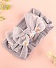 KIDLINGSS Sunflower Detailed Bow Designed Headband - Grey