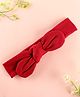 KIDLINGSS Bow Applique Detailed Headband -  Maroon