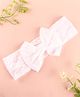 KIDLINGSS Mesh Detailed Bow Designed Headband - White