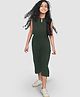 Uptownie Sleeveless Solid Jumpsuit - Green