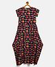 Uptownie Cap Sleeves Owl Printed Dress - Multi Colour