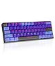Archer Tech Lab Astra M400 Wired Mechanical Gaming Keyboard | 17 RGB Effects, Blue Switches Tactile Feedback| 63 Keys+ 26 Anti-Ghosting, 50 Million Clicks for Laptop Windows Mac PS4 PS5 Xbox (Blue)