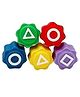 Ji and Ja  Gonggi Stone Game Set, Stones Plastic Playing Pieces with Storage Case