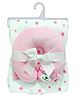 FunBlast Baby Wrap Blanket with Soft Dog Shaped Pillow for New Born Baby  Pink