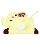 FunBlast Elephant Shape Pillow for New Born Baby  Yellow