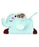 FunBlast Elephant Shape Pillow for New Born Baby  Sea Green