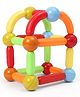 Maru & Sons Magnetic Balls and Rods Set Building Sticks Blocks Multicolor - 36 Pieces