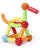 Maru & Sons Magnetic Balls and Rods Set Building Sticks Blocks Multicolor - 42 Pieces