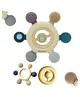 TurtleBee Baby Toy - 2 in 1 Teething Toy- Silicone & Neem Wood Teether, Chewing & Mouthing Sensory Toy for Infants (3-12 Months) - Made in India, Multicolor