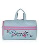 Echo Boomers Square Simple Print Duffle Bag  Stylish Travel & Gym Bag with Shoe Compartment