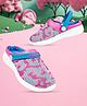 KazarMax Camouflage Designed Light Weight Slingback Clogs - Pink