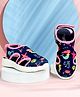 KazarMax Mermaid  & Sea Horse Designed Velcro Closure Sandals - Navy Blue