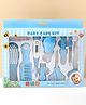 ADKD 10 in 1 Miniature Baby Grooming Kit, Portable Newborn Grooming Essentials, Includes Finger Brush, Nail Scissors, Comb, Tweezer, and More-  Color May Vary