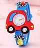 Ziory Car Designed Analogue Watch - Red & Blue