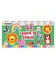 WONDRBOX Learn To Stitch DIY Arts and Crafts Kit for Girls Ages 2 Years