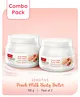 Babyhug Cream With Advanced Peach Milk Butter Pack Of 2 - 100 g Each