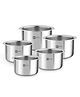 Bergner BE Bergner Essentials 5 Pcs Tope Set, 14cm (1L), 16cm (1.5L), 18cm (2.5L), 20cm (3L), 22cm (4.5L) - Induction Bottom