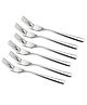 Bergner BE Essentials Lucia Stainless Steel 6 Pcs Baby Fork Set, 16cm Long Fork (Silver)