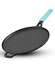 Bergner Eco Cast Iron 28cm Dosa Tawa, Comes with Silicone Sleeve - Induction Bottom
