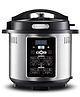 Bergner MasterPro Frycook, 1500W, 6L Pressure Cooker Air Fryer, 12-Level Safety System, 24 Hours Set Up Preset Function