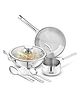 Bergner TriPro 7 Pcs Triply Stainless Steel Induction Bottom Cookware Set - Induction Bottom