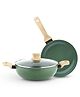 Bergner Greenfield Non-Stick 3 Pcs Cookware Set - Induction Bottom