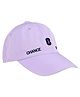 Kid-O-World Chance Text Embroidered Cap - Purple-  Diameter- 46cms
