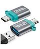 case-magic USB C to USB A 3.0 Female OTG Adapter Converter| 15W Fast Charging, 5Gbps Data Speed, Aluminum Shell Connector for Smartphones, Laptops, Tablets, Chargers, MacBook & All Type C Devices