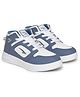 Asian Colour Blocked Sneakers - Blue