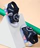 KATS Bear Applique Detailed LED Sandals With Velcro Closure - Navy Blue
