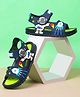 KATS Space Theme Applique Detailed & Designed Sandals With Velcro Closure - Navy Blue