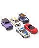 Majorette Street Die Cast Free Wheel Toy Cars Pack Of 5 - Multicolour