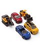 Majorette Street Die Cast Free Wheel Toy Cars Pack Of 5 - Multicolour