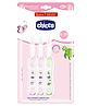 Chicco Toothbrush Turtle & Butterfly Print Pack of 3 - Pink & Green