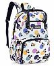 Babyhug Disney Retro Mickey Pop Smart Diaper Backpack - White| Adjustable Padded Shoulder Strap| Insulated Bottle Pouches| Wipes Dispenser| Wide opening| Anti-theft Back Pouch