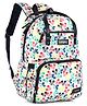 Babyhug Disney Retro Mickey Pop Smart Diaper Backpack - White| Adjustable Padded Shoulder Strap| Insulated Bottle Pouches| Wipes Dispenser| Wide opening| Anti-theft Back Pouch