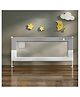 StarAndDaisy Baby Bed Guard Rail with U- Body Support Frame, Adjustable Height/Portable Single Side Bed Rail for Infant & Toddler's Safety (Grey & White-1.5M)