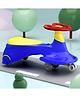 StarAndDaisy Kids Twister Ride on Swing/Push Car for Kids - 360 Steering - Safe, Durable, and Fun Wiggle Car for Toddlers and Children ((Blue-Yellow)