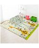 StarAndDaisy Baby Play Mat, Waterproof Foldable Floor Mat Learning & Crawling for Babies  Giraffe+Traffic Print  20mm