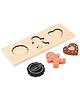 Eduspark Multicolour Wooden Flour Maker Kitchen Toy Set Wooden kids Pretend Play Set - Multicolor