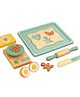 Eduspark My Little Cookie Maker Wooden kids Pretend Play Set - Multicolor