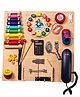 Eduspark Montessori Busy Board For Toddlers Wooden Educational Learning Toys