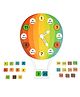 Eduspark Wooden Parachute Clock Kids Toy Wooden Educational Learning Toys