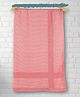 Zahya 100% Pure Bamboo Bath Towel Large Size 66x33 inches | High Absorbency & Quick Dry |  Pin Stripe | Dusty Red
