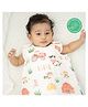 A Toddler Thing 100% Organic Muslin Cotton Aloe Vera Sleep Bag | Upto 9 months | White | Farm Fest