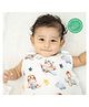 A Toddler Thing 100% Organic Muslin Cotton Aloe Vera Sleep Bag | Upto 9 months | White | Bon Voyage