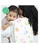 A Toddler Thing 100% Organic Muslin Cotton Aloe Vera Burp Cloth | White |  Barney's Friends